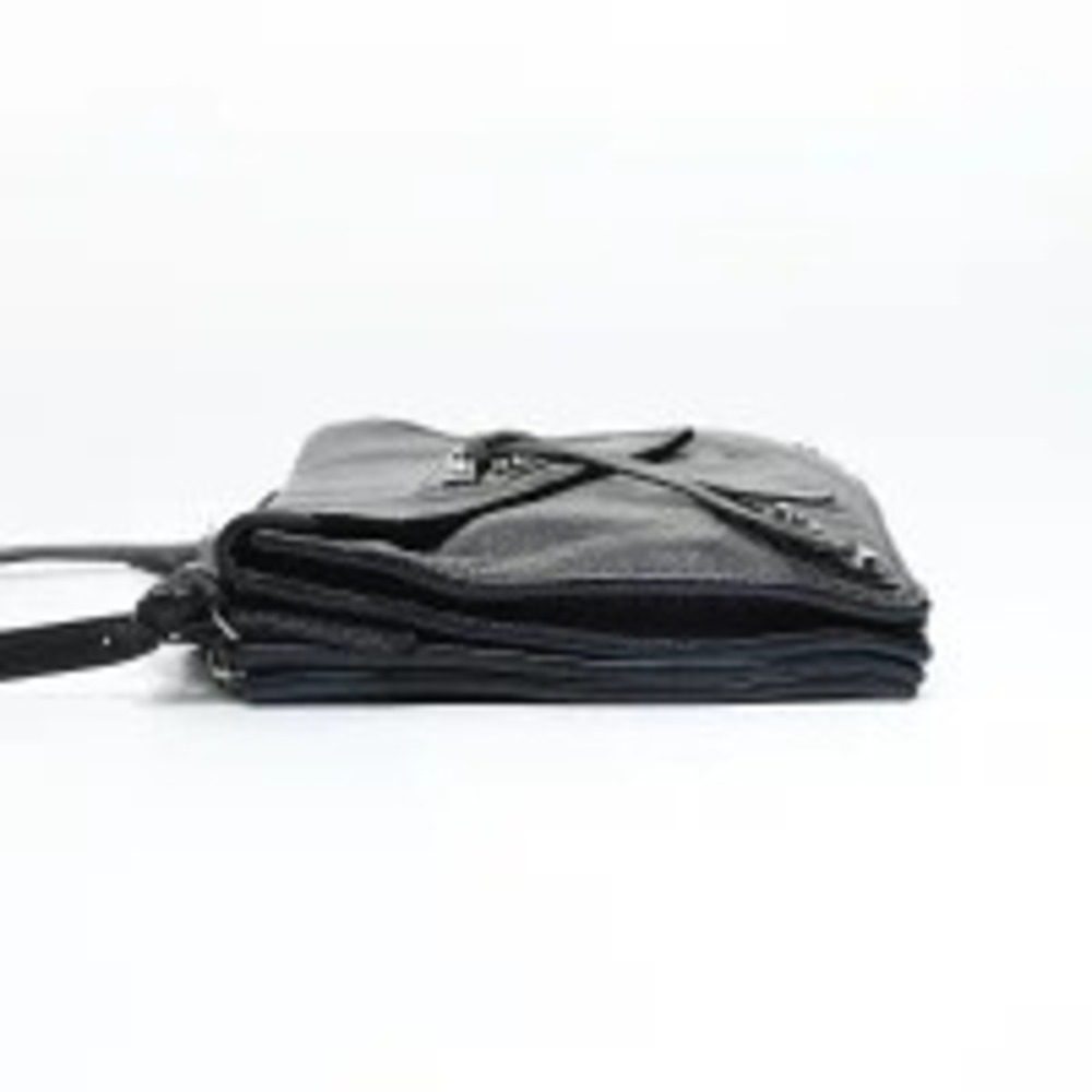Balenciaga Letter XS Leather Shoulder Bag Black - Picture 7 of 13